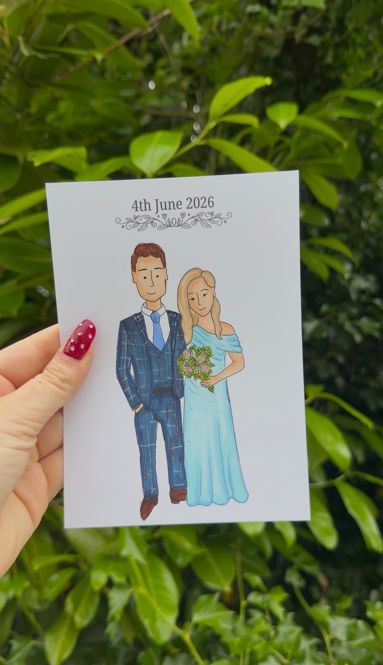 Post Wedding Guest Illustration