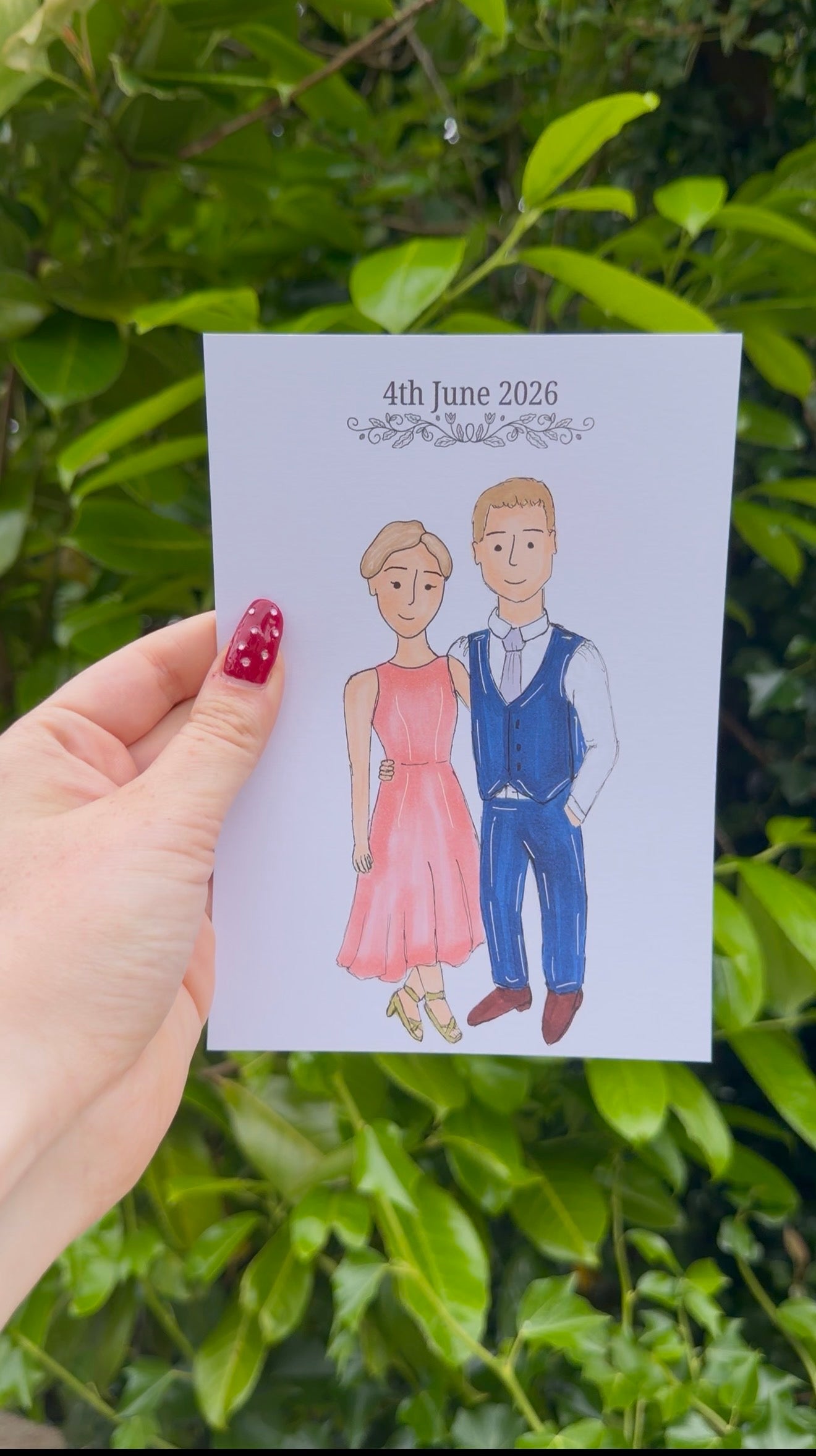 Post Wedding Guest Illustration