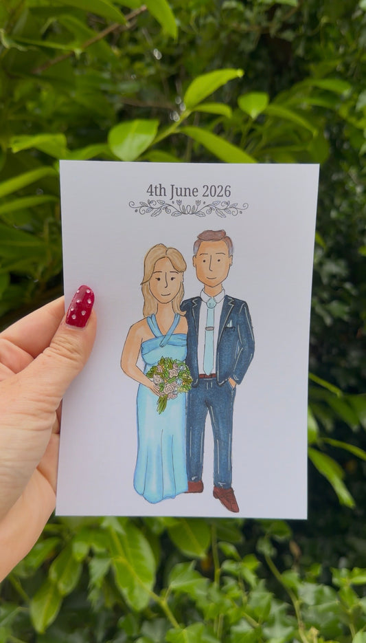 Post Wedding Guest Illustration