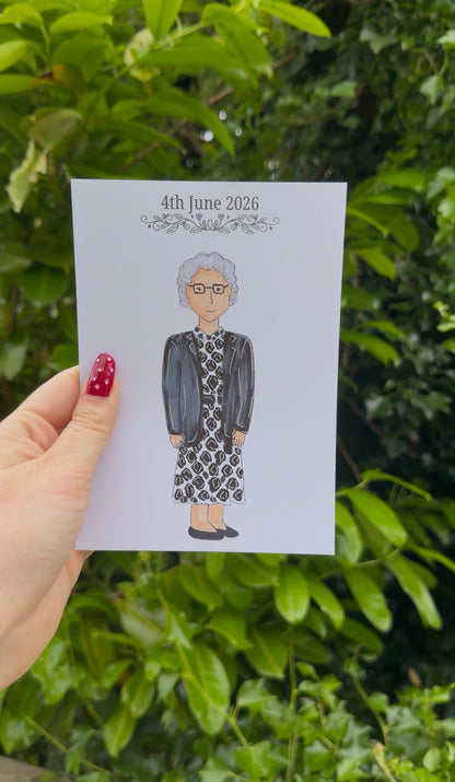 Post Wedding Guest Illustration