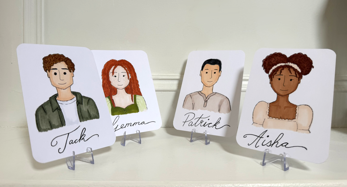 Personalised Guest Place Cards