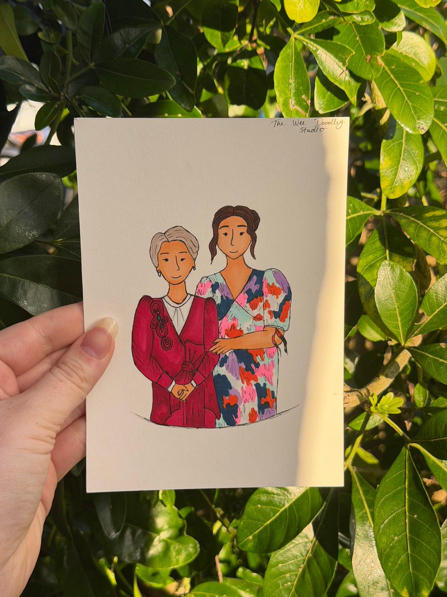 Minimalist Portrait Commission